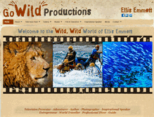 Tablet Screenshot of gowildproductions.co.nz